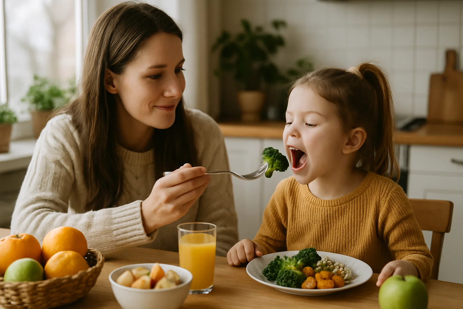 Alimentația sănătoasă și eco pentru copii iarna