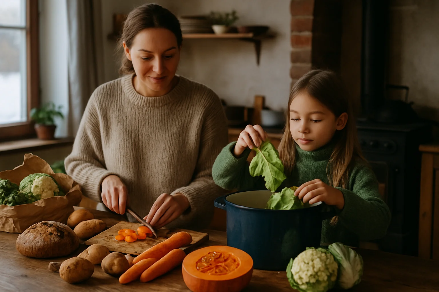 Alimentatie eco și reducerea risipei în gospodărie iarna