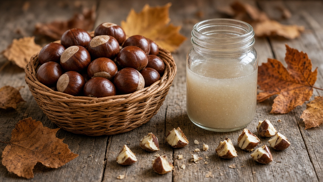 Detergent natural din castane sălbatice: cum funcționează saponinele, rețeta corectă și limitele reale