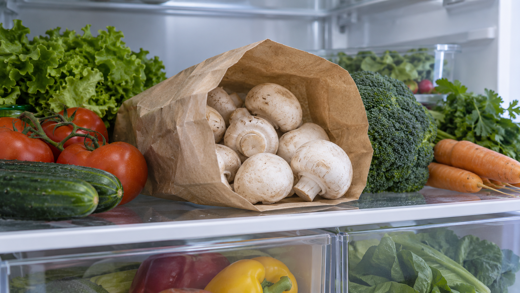 Cum păstrezi ciupercile champignon proaspete fără să se umezească în pungă