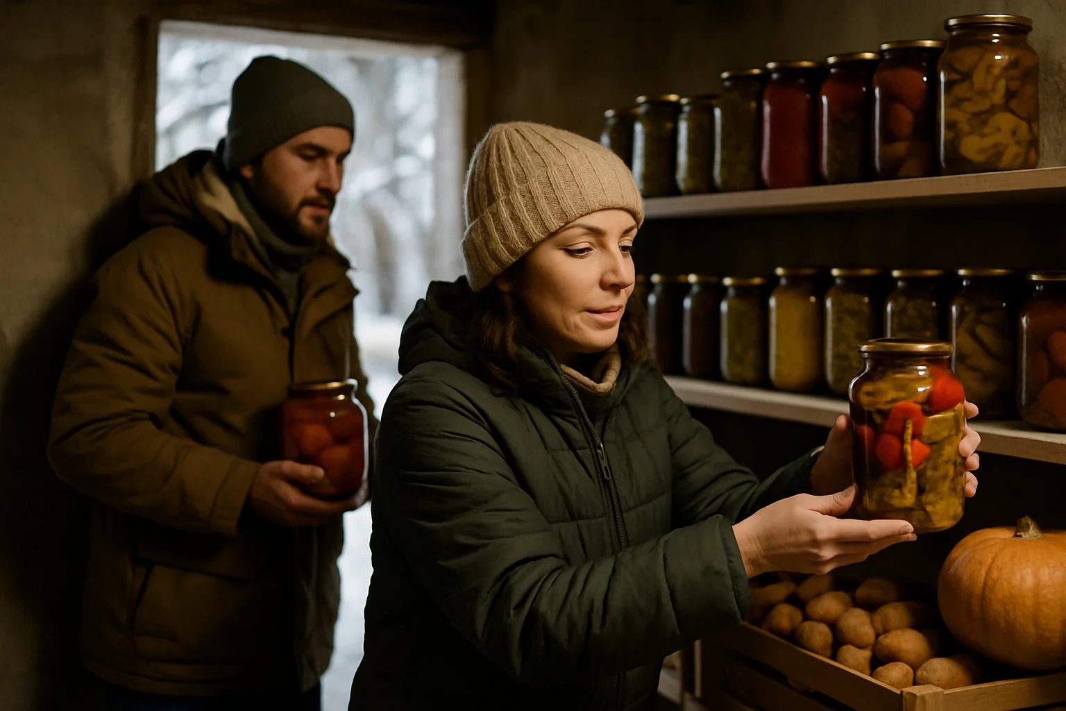 Cum să depozitezi corect alimentele pe timpul iernii
