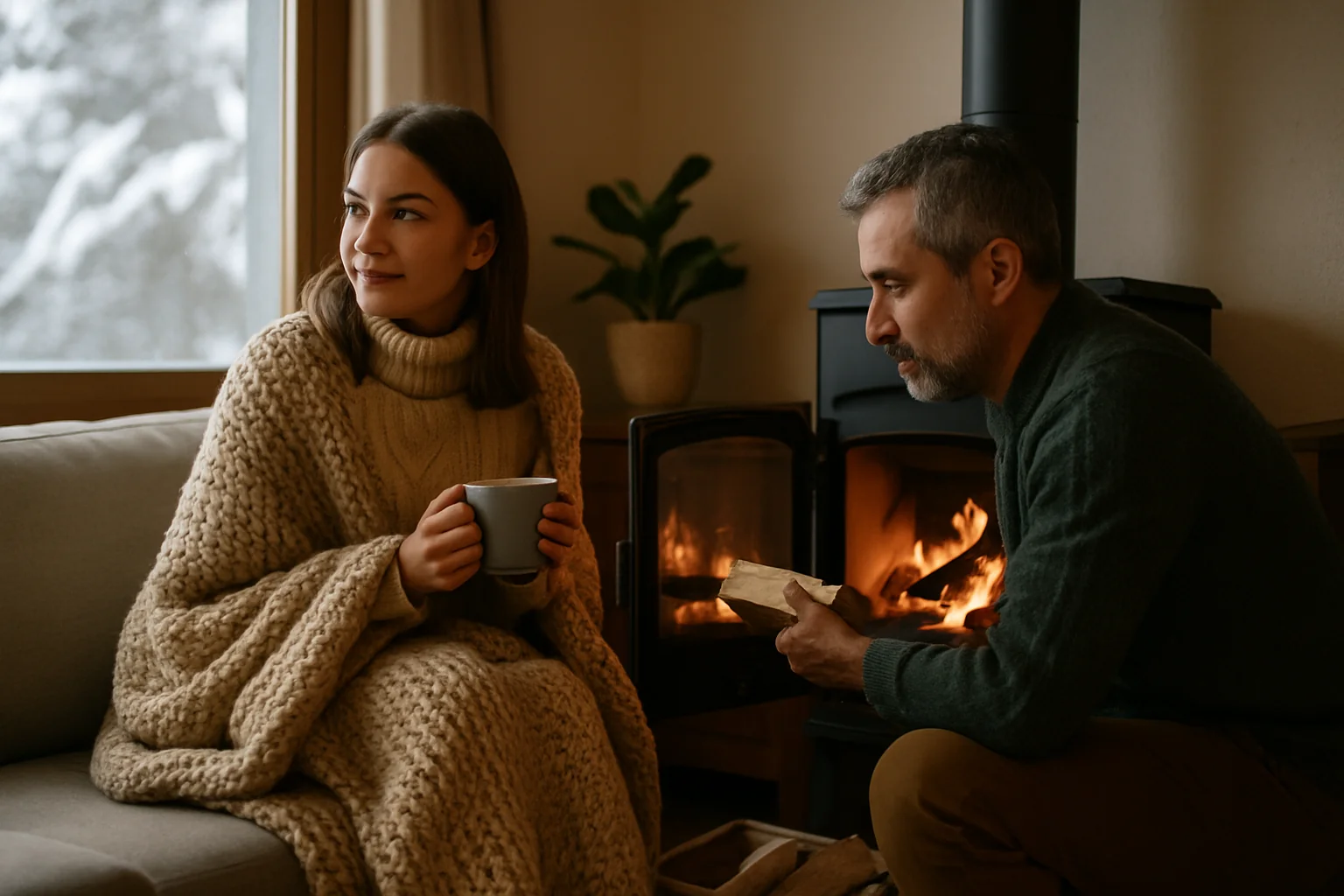 Cum să-ți menții casa eco și primitoare iarna