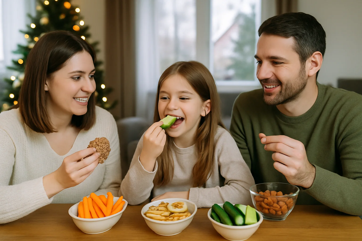 Gustări sănătoase și eco pentru familie iarna
