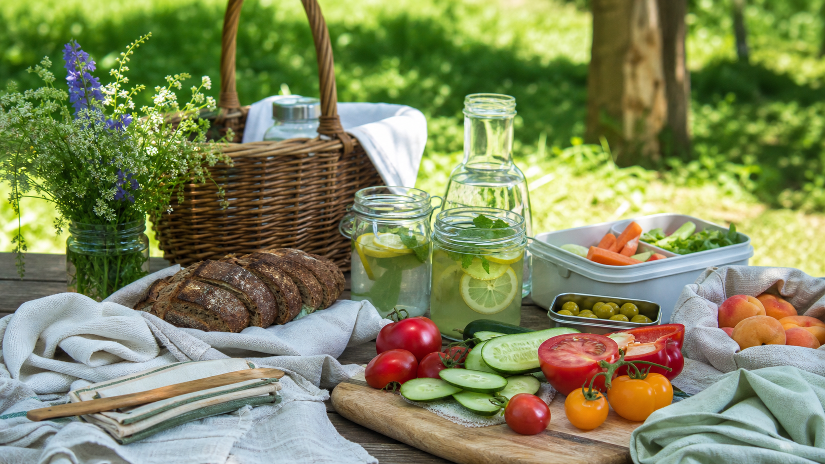 Picnic zero waste cu alimente locale de vara: ghid practic pentru Romania
