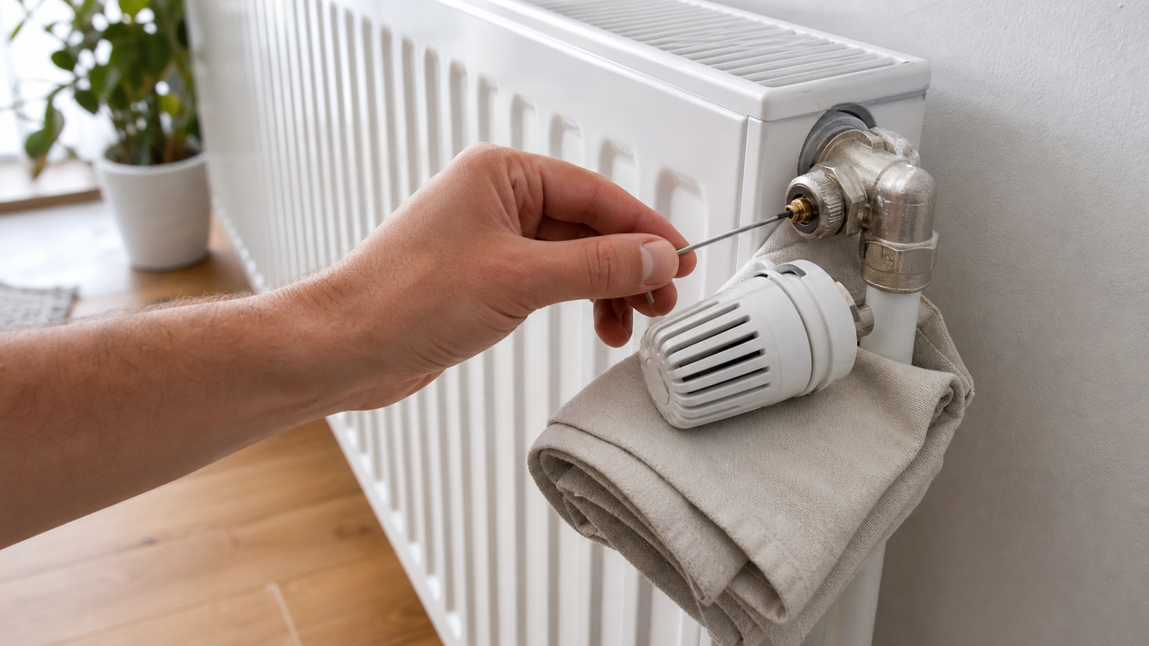 Robinet termostatic blocat la calorifer: cum verifici capul și ventilul
